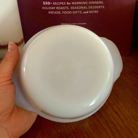 Vintage Fire-King, Anchor Hocking Baking Dish Wheat Pattern 1 pt - Picture 3 of 3